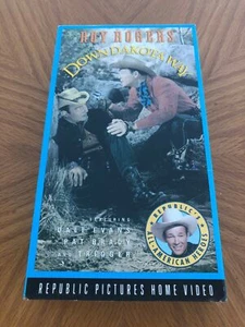 Down Dakota Way VHS VCR Video Tape Used Movie Roy Rogers - Picture 1 of 6