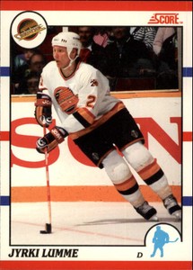 1990-91 Score Canadian Hockey #132 Jyrki Lumme RC
