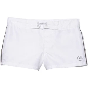 O'Neill Little Girls Size 5 White  Surf Beach Board Shorts Saltwater Solids NWT - Picture 1 of 2