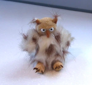 Jellycat Puffball White And Brown Owl Soft Fluffy Plush Toy Retired CUTE No J301 - Picture 1 of 5