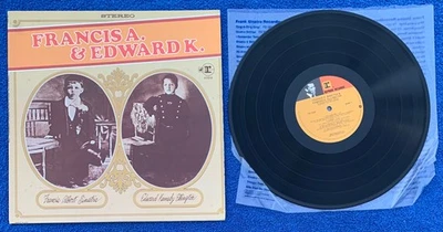 Frank Sinatra - Francis A & Edward K - 1962 Vinyl Lp Near Mint Condition FS 1024 - Image 1 of 2