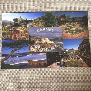 Postkarte Karmel am Meer Karmel Kalifornien USA Souvenir Meerblick - Bild 1 von 5