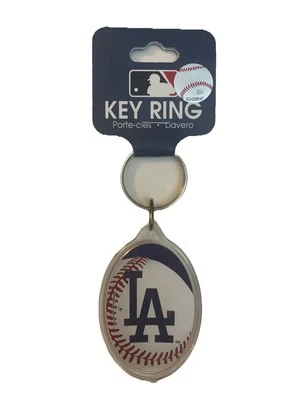Los Angeles Dodgers Key Chain Double-Sided MLB Official NEW - Image 1 of 2