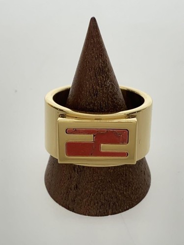 Anello FENDI misura 23 GLD uomo