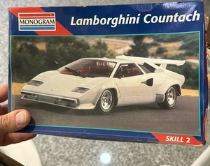 Monogram Lamborghini Countach 1:24 – Kit Plastico Vintage / Scatola Originale - Foto 1 di 9