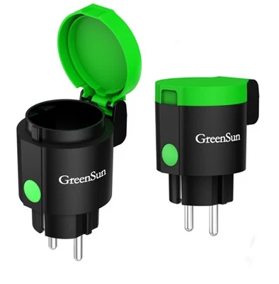 Smart WLAN Steckdose mit Strommessung App- und Sprachsteuerung mit Alexa/Google - Bild 1 von 4