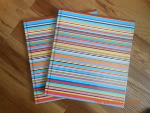 NWOB / 2 / PAPER CHASE / PHOTO ALBUMS / 10pg EA / FULL PG STICKY / 8.5" x 9.25" - Picture 1 of 4