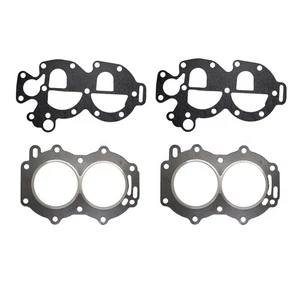 765012 Head & Cover Gasket Set for Evinrude Johnson 18 20 25 28 30 35 HP 327674 - Picture 1 of 6