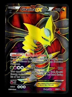 Giratina EX (93 Full Art) Ultra Rare XY - Ancient Origins 93/98 LP - Image 1 of 2
