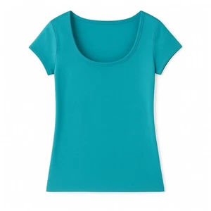 WHBM Lagoon Blue Short Sleeve Essential Seamless Tee Size Small 🩵✨🩵 - Picture 1 of 11