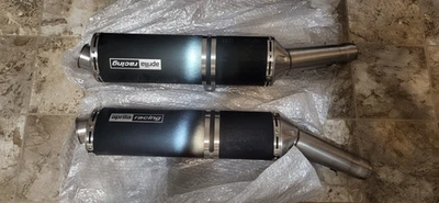 2004-2010 Aprilia RSV/TUONO 1000 原始设备制造商铝排气消音器。 NOS AP8119717 保修 & 延长技术支持 — 第 1/4 张图片