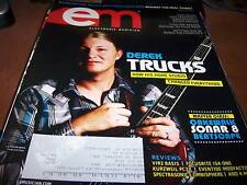 EM Electronic Musician Feb 2009 Derek Trucks