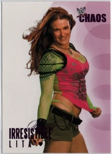 2004 Fleer WWE Chaos Simply Irresistible Lita Card #77 - Picture 1 of 1