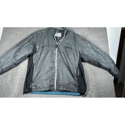De Colección Champion Cortavientos Ligero Atlético Cremallera Completa Pista Hombres Gris Azul XL Foto 1 de 4