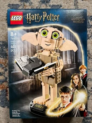 Lego Harry Potter Dobby the House Elf 76421 403 Pcs Wizarding World New - Image 1 of 3