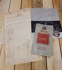 1950 Nash Car Book Owners Manual Service Receipts &amp; More - Vintage Lot