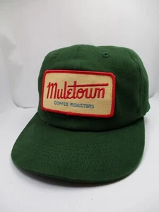 MULETOWN Coffee Roasters Patch Cap / Hat Adjustable Columbia TN Mule Mules - Picture 1 of 10