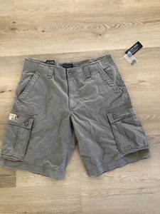 New Polo Ralph Lauren Shorts Size 36 Comfort Cargo Khaki Abbey Gray - Picture 1 of 17