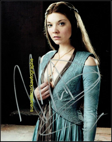 Natalie Dormer The Tudors Game Of Thrones Autograph Signed UACC RD96 Cover
