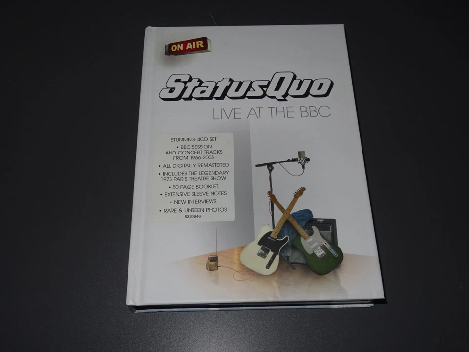 STATUS QUO - LIVE AT THE BBC / 4-CD-BOX-SET 2010 (MINT-) - Bild 1 von 4