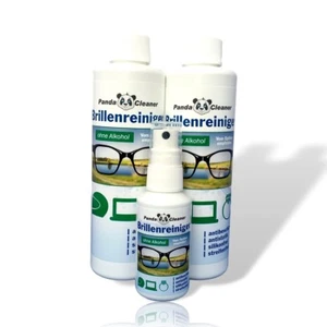 PANDACLEANER® Brillenreiniger Sparset 50ml+2x250ml+Nachfüll Antibeschlag   - Bild 1 von 11