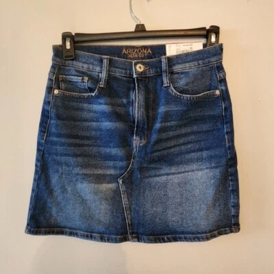 Arizona jean mini skirt size 5 new with tags - Imagem 1 de 4