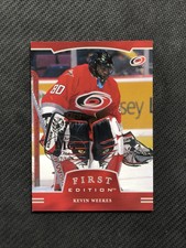 2002-03 BE A PLAYER BAP FIRST EDITION KEVIN WEEKES EXPO THE BIG ONE #ed 7/10