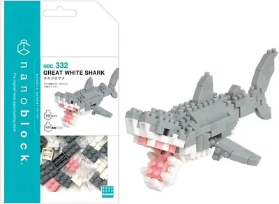 Kawada nanoblock great white shark NBC_332 Shipping from Japan - Image 1 of 3