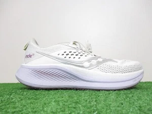 Saucony Ride 17 Shoes Womens 9 Moon Viola Daily Road Race Speed Workout Jogging - Picture 1 of 17
