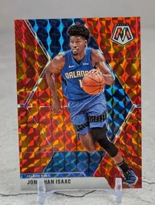 2019-20 Panini Mosaic Orange Reactive Prizm Jonathan Isaac #200 - Picture 1 of 4