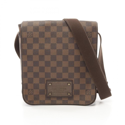 LOUIS VUITTON（LV） Borsa a tracolla Louis Vuitton Brooklyn PM N51210 Damier tela Ebene usata unisex LV