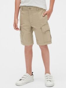 Gap Kids Uniform Cargo Shorts with Gap Shield Size 6R $30
