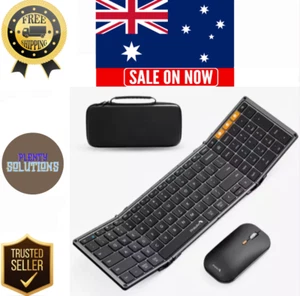 ProtoArc Foldable Bluetooth Mouse & Keyboard – Wireless Folding Mice & Keyboards - Picture 1 of 9