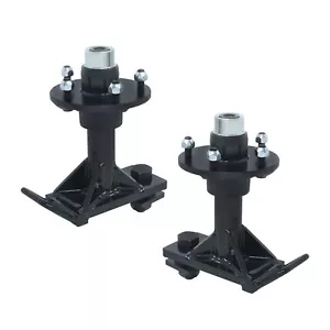 LABLT 5 × 5.5 Lug Superior Shipping Container Wheels and Bolt-on Spindle Kits - Picture 1 of 13