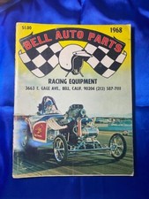Original VINTAGE 1969 HOT ROD Catalog BELL CRaGaR StewaRt WarNer Drag Racing old