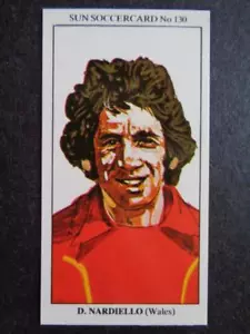 The Sun Soccercards 1978-79 - Donato Nardiello - Wales #130 - Picture 1 of 2