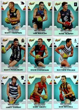 2012 AFL SELECT CHAMPIONS (2011 BEST & FAIREST) HOLOCHRONE CARDS - BULK LOT SET