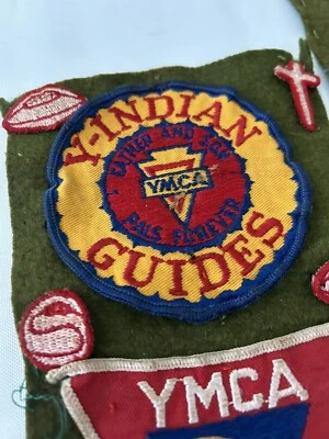 Lote de parches de colección YMCA guía india baloncesto fútbol béisbol deportes EE. UU.! 🇺🇸 Foto 1 de 4