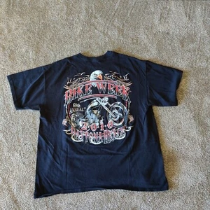 Camisa de manga corta Bike Week Daytona Beach 2010 para hombre XL 69th Annual Ride Gildan - Imagen 1 de 4