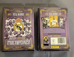 2023-24 Sealed Box Panini Tribute Real Madrid Tricampeones Tributo * US SELLER * - Picture 1 of 1