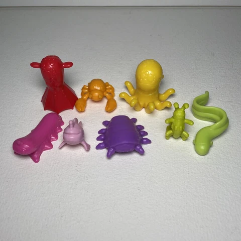 Octonauts Replacement Pieces Parts Sea Creatures Lot of 8 - Octopus, Eel, Fish Cover