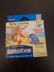 VTech InnoTab Educational Game Disney Winnie The Pooh - Pre-k Colors/shapes NIB - Picture 1 of 5