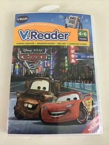 VTech V Reader Interactive E-Reading System Disney Cars Learning Educational New - Picture 1 of 6