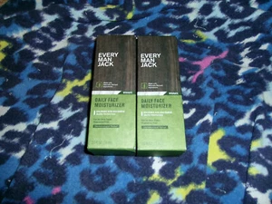 2 Lotion Face Daily Moisturizer 2.5 Oz Every Man Jack exp 12/27 - Picture 1 of 2