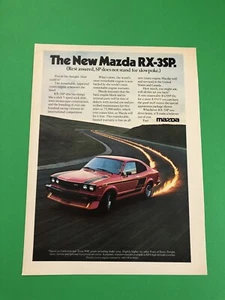 1977 MAZDA RX-3 RX 3SP RX 3 SP ORIGINAL VINTAGE PRINT AD ADVERTISEMENT PRINTED - Picture 1 of 1