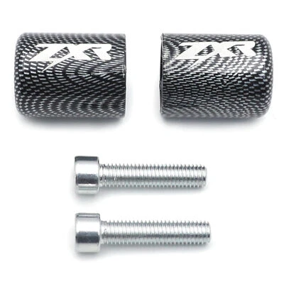 Extremos de barra de carbono para Kawasaki Ninja Zzr600 Zx7R Zx9R Zx10R Z1000 Zx11 Zx12R Zx14 Foto 1 de 4