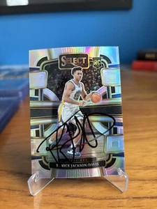 TRAYCE JACKSON DAVIS SELECT SILVER ROOKIE AUTO GOLDEN STATE WARRIORS GSW SIGNED! - Picture 1 of 2