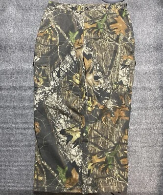 Calça camuflada vintage Jerzees 42x32 folgada larga musgosa carvalho skatista grunge Y2K - Imagem 1 de 4