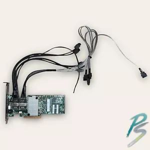 LSI SAS 9270CV-8I L3-25422 SAS RAID Controller Card + L2-25374-09B & Cables - Picture 1 of 3