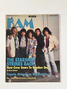 Starship 1985 BAM Magazine #221 Yngwie Malmsteen, Ronnie James Dio, Camper Van B - Picture 1 of 7